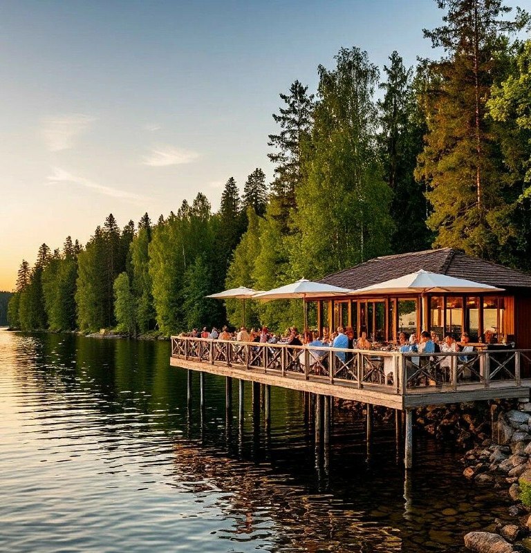 Ресторан на воде 